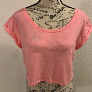 Charlotte Russe Pink Crop Top